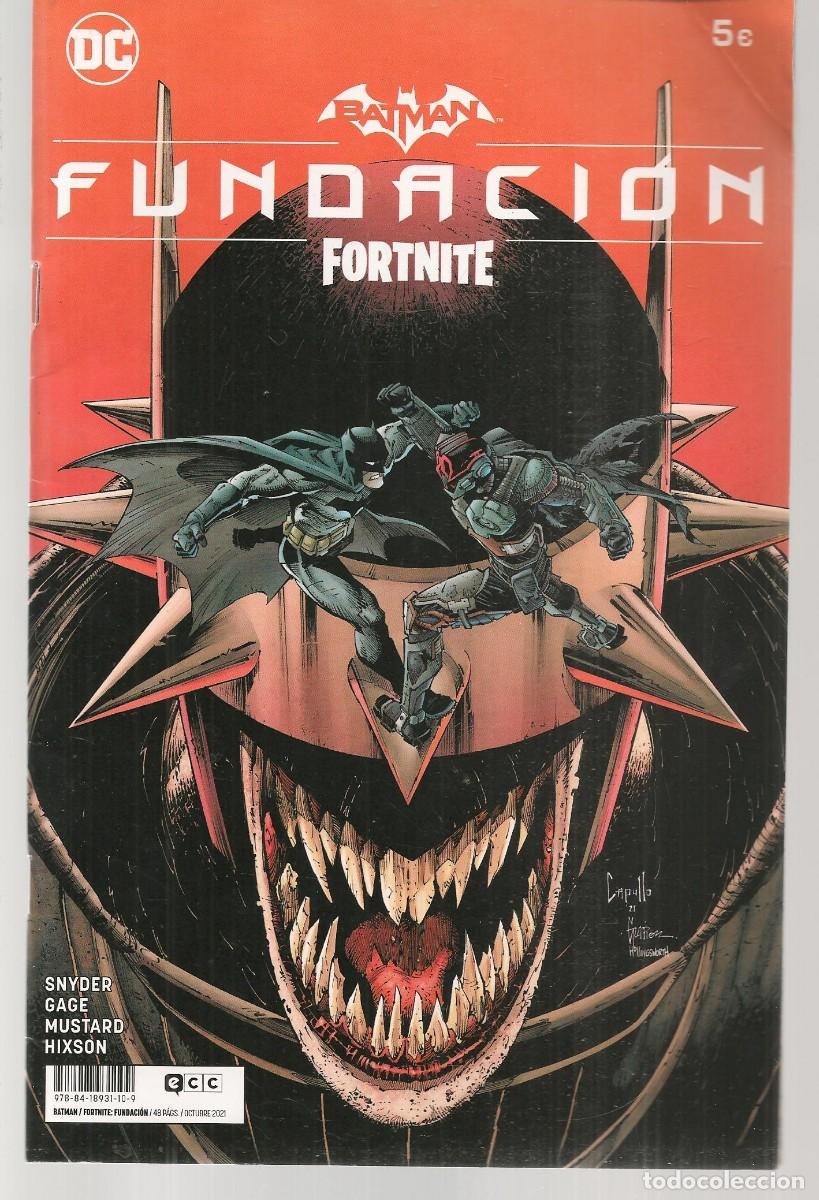 C&oacute;mics: BATMAN FORTNITE. FUNDACI&Oacute;N, ECC 2021. (C/A14) - Foto 1