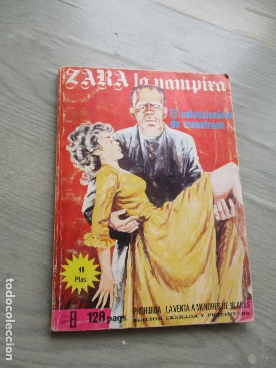 C&oacute;mics: ZARA LA VAMPIRESA, N&ordm;. 8.- EDITA ELVIBERIA-1976 - Foto 1
