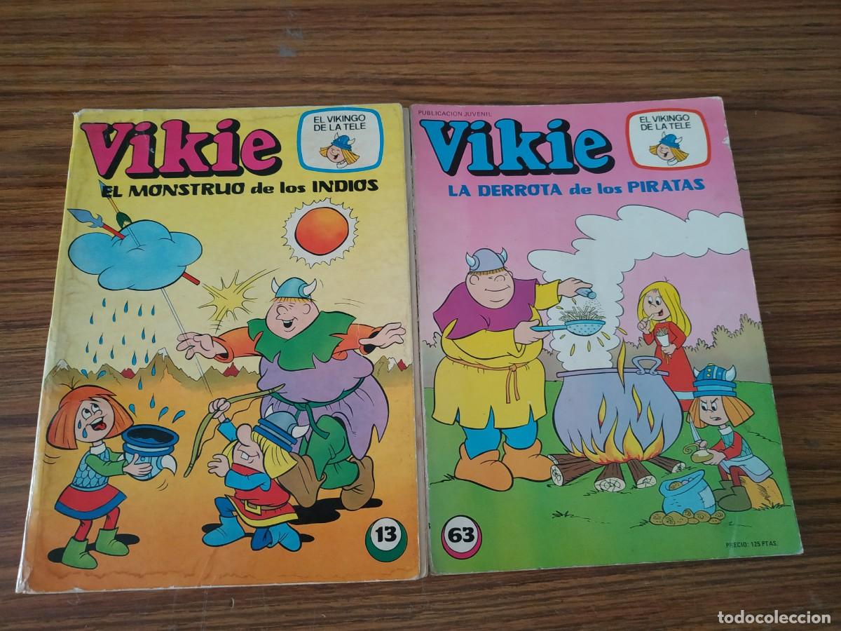 C&oacute;mics: 2 comics VIKIE (EL VIKINGO DE LA TELE) - Foto 1