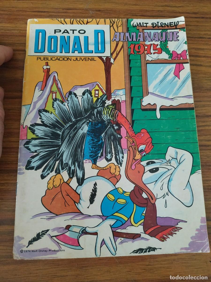 C&oacute;mics: Comic pato Donald almanaque 1975 - Foto 1