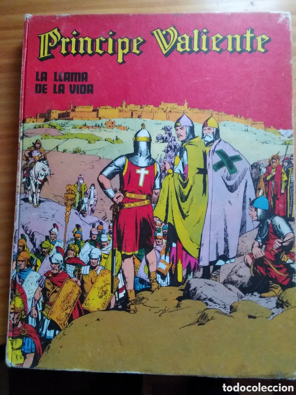 C&oacute;mics: Pr&iacute;ncipe valiente comic tomo n&uacute;mero 4 burulan ediciones la llama de la vida - Foto 1
