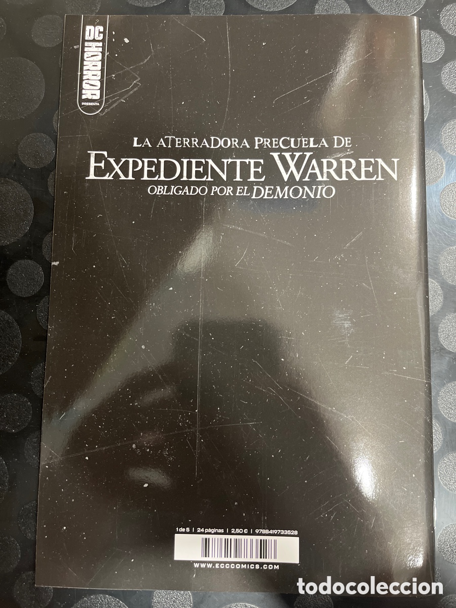 C&oacute;mics: EXPEDIENTE WARREN : LA AMANTE N.1 THE CONJURING DC HORROR ECC ( 2023/&hellip; ) - Foto 2