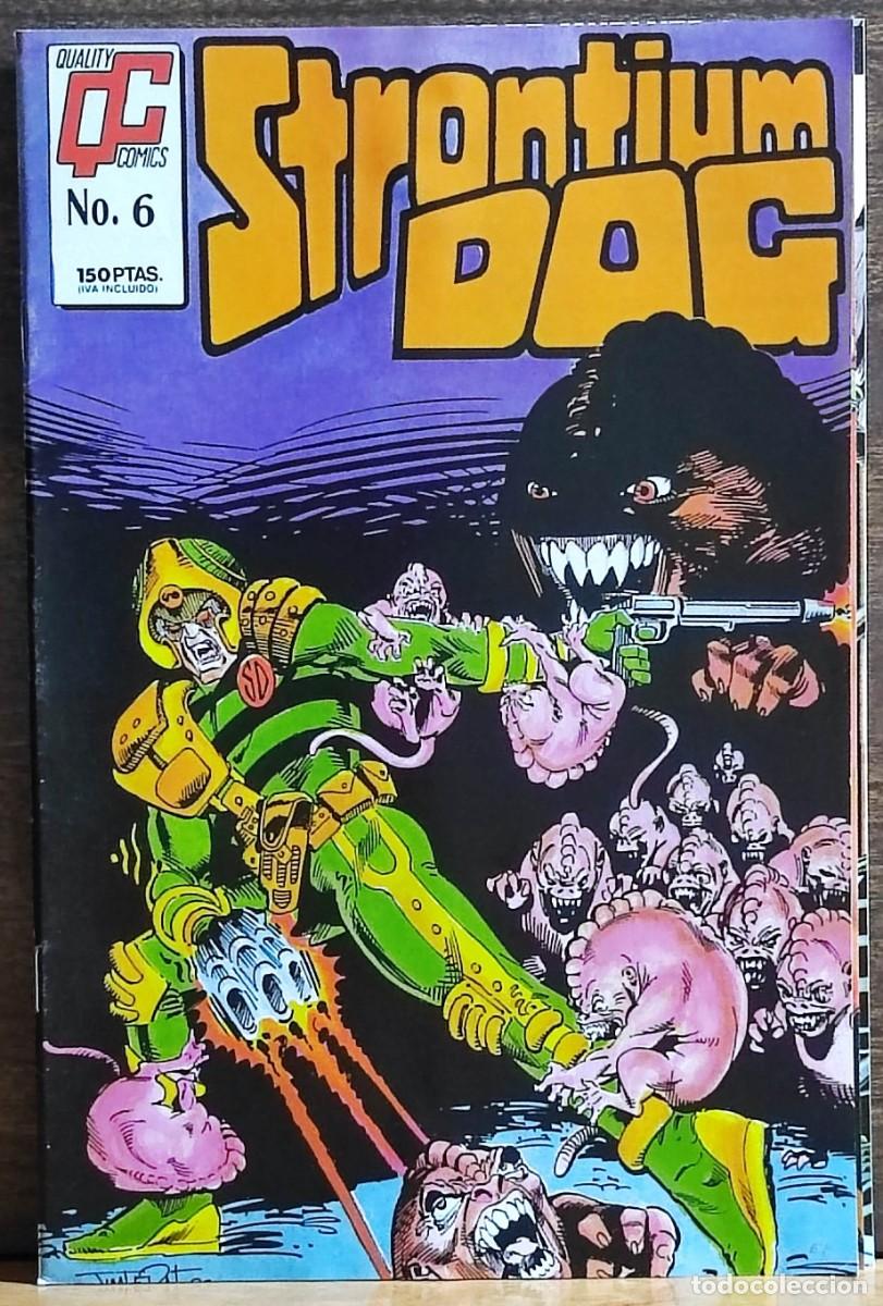 C&oacute;mics: STRONTIUM DOG TRES EJEMPLARES N&ordm; 6 10 Y 11 - MC EDICIONES DE KIOSKO. - Foto 6