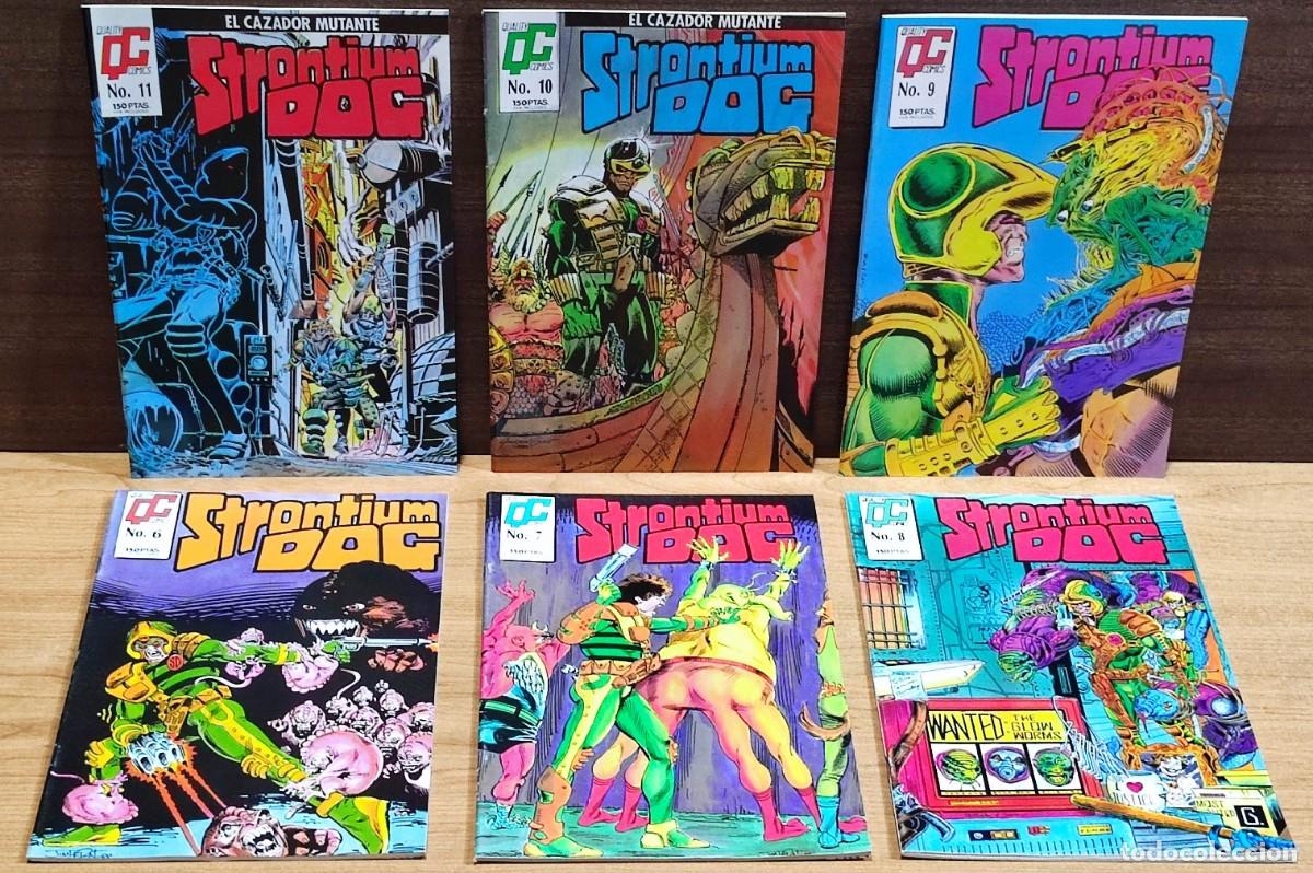 C&oacute;mics: STRONTIUM DOG SEIS EJEMPLARES N&ordm; 6 7 8 9 10 Y 11 - MC EDICIONES DE KIOSKO.