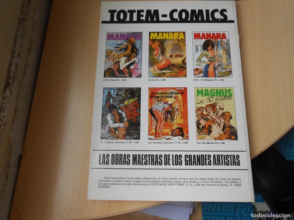 C&oacute;mics: MANARA - H.P. Y GIUSEPPE BERGMAN - TOTEM COMICS -EDITORIAL NEX COMIC 1989 - Foto 3