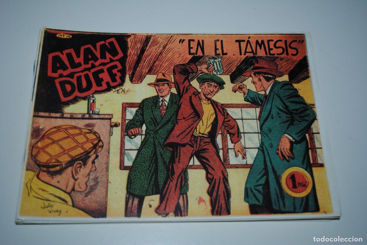 C&oacute;mics: LOTE DE 14 COMICS DIFERENTES - ALAN DUFF - FACSIMIL - OCASION - Foto 6