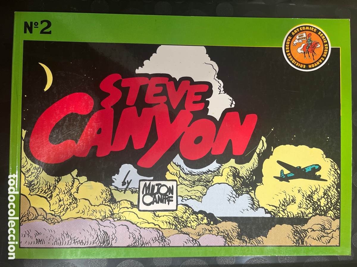 C&oacute;mics: STEVE CANYON N.2 de MILTON CANIFF Ed ESEUVE ( 1988/1992 ) - Foto 1