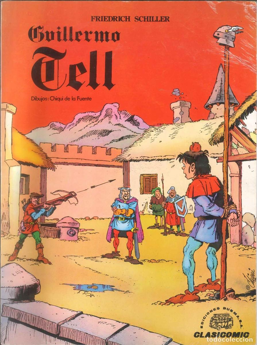 C&oacute;mics: GUILLERMO TELL 3 CLASICCOMIC BUSMAR - Foto 1