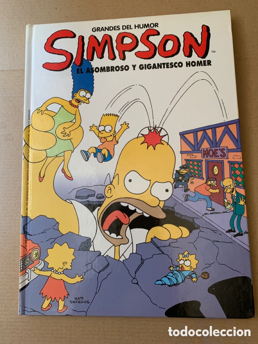 C&oacute;mics: Grandes del humor simpson el asombroso y gigantesco homer