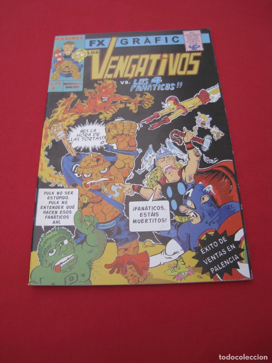 C&oacute;mics: LOS VENGATIVOS VS. LOS 4 FANATICOS - FX GRAFIC. - Foto 1