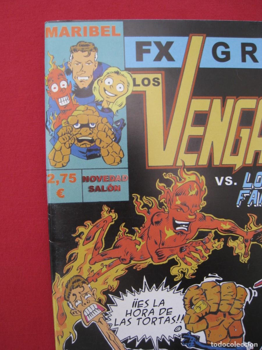 C&oacute;mics: LOS VENGATIVOS VS. LOS 4 FANATICOS - FX GRAFIC. - Foto 3