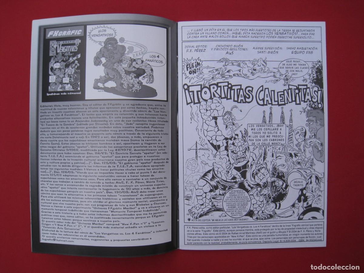 C&oacute;mics: LOS VENGATIVOS VS. LOS 4 FANATICOS - FX GRAFIC. - Foto 7