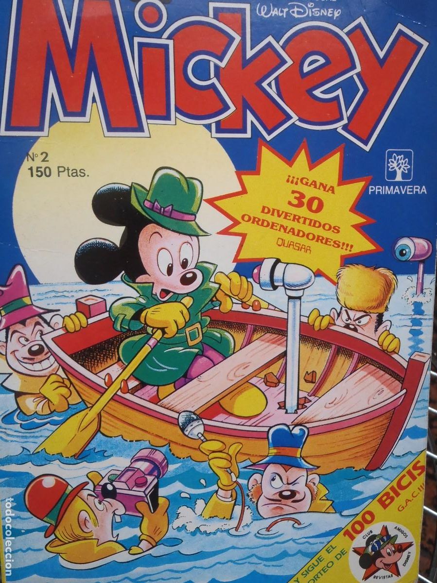 C&oacute;mics: MICKEY - N&ordm; 2 - ED. PRIMAVERA - Foto 1