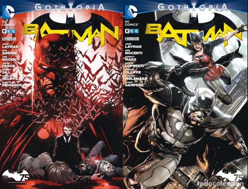 C&oacute;mics: BATMAN: GOTHTOPIA (COMPLETA 2 TOMOS) - ECC - Foto 1