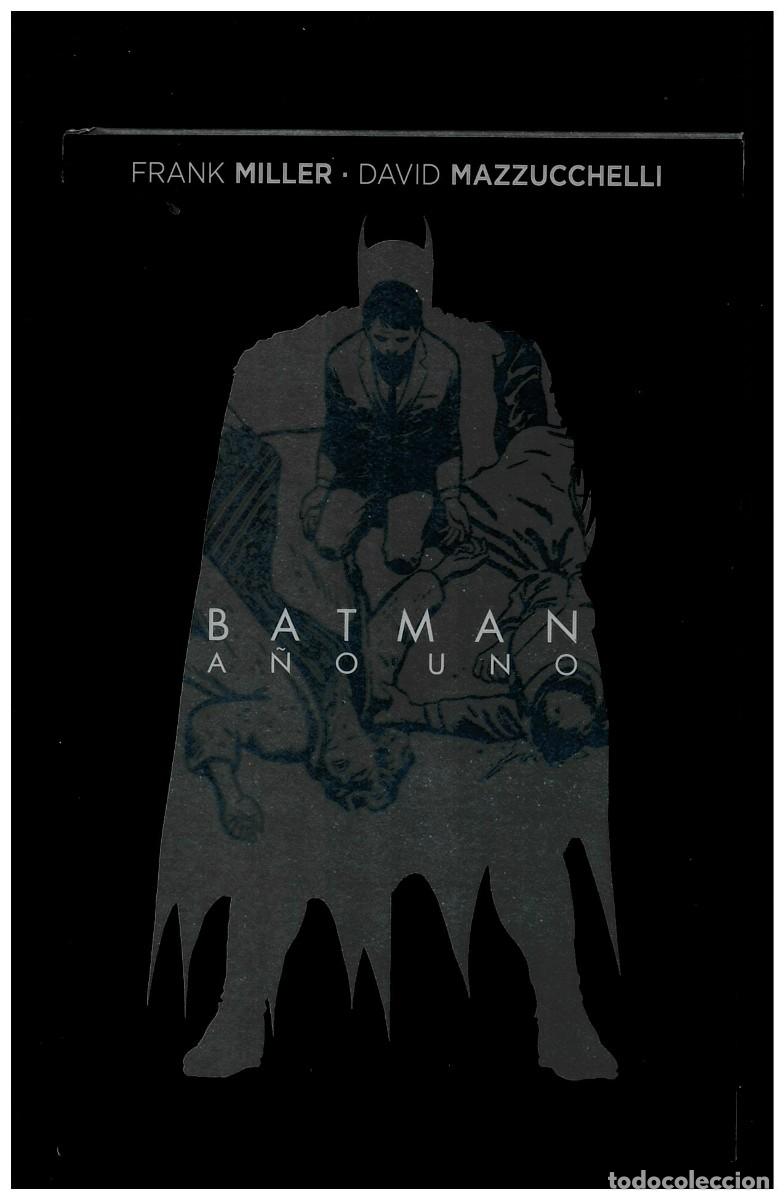 C&oacute;mics: Batman a&ntilde;o uno, Frank Miller, DC edici&oacute;n de lujo, ECC en perfecto estado - Foto 1