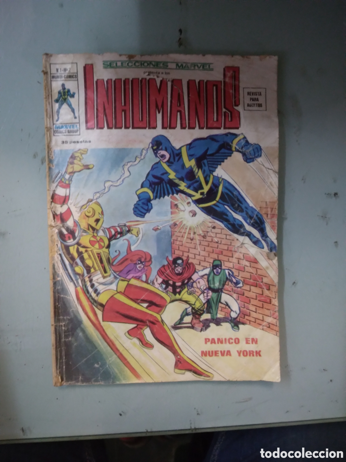 C&oacute;mics: Los Inhumanos, Mundi Comics, volumen 1,numero 2 - Foto 1
