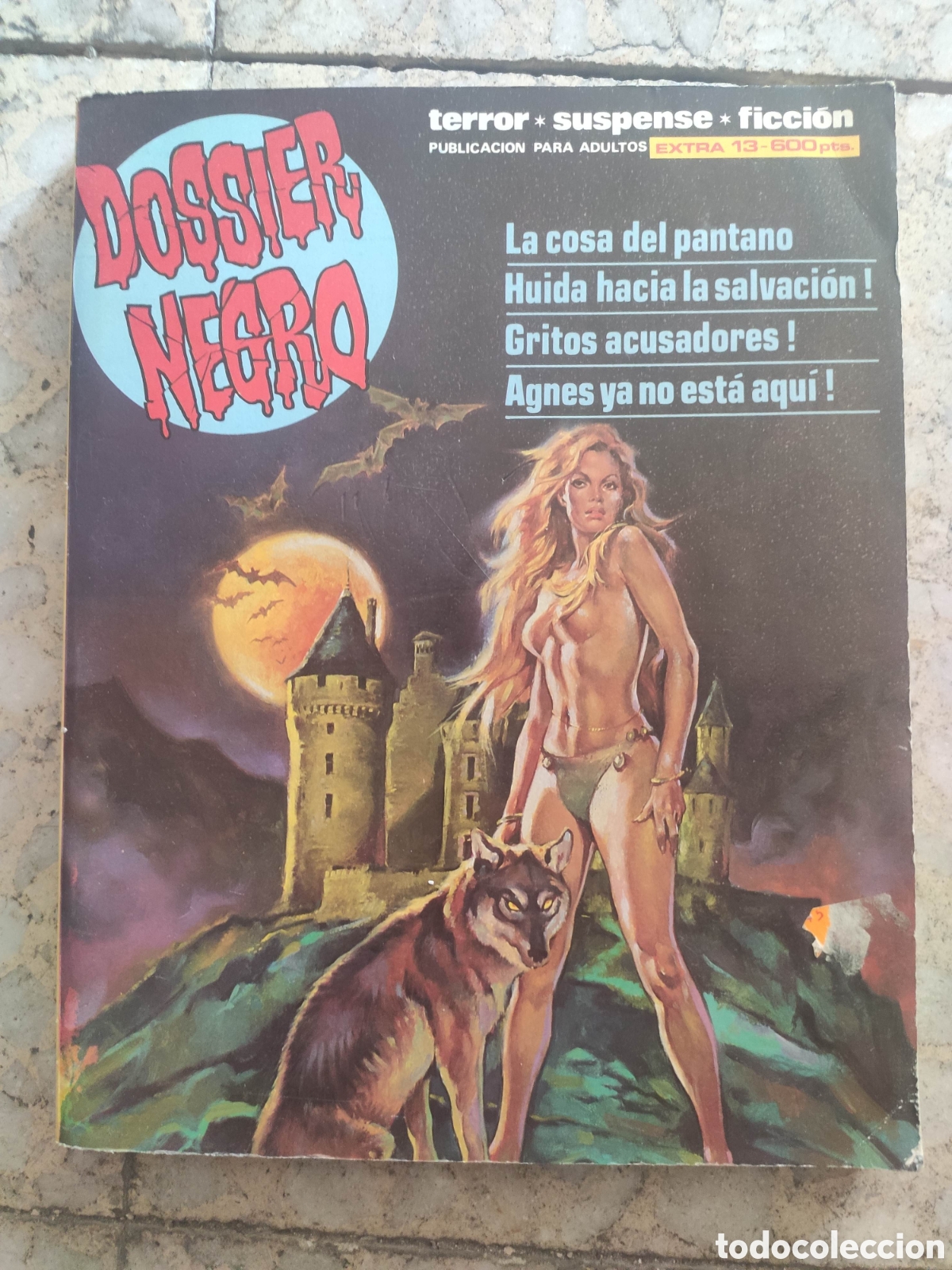 C&oacute;mics: DOSSIER NEGRO. N&ordm; 208 209 210 211. A&Ntilde;O 1970 - Foto 1