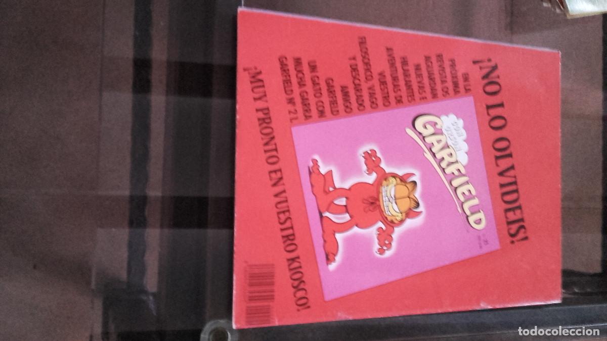 C&oacute;mics: GARFIELD - N&ordm; 20 - CON ORSON - EDICIONES JUNIOR - CONSERVA EL P&Oacute;STER - Foto 2