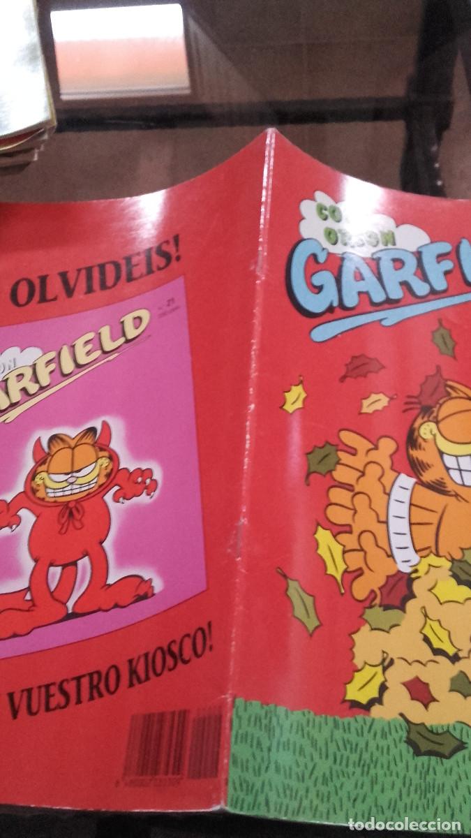 C&oacute;mics: GARFIELD - N&ordm; 20 - CON ORSON - EDICIONES JUNIOR - CONSERVA EL P&Oacute;STER - Foto 4