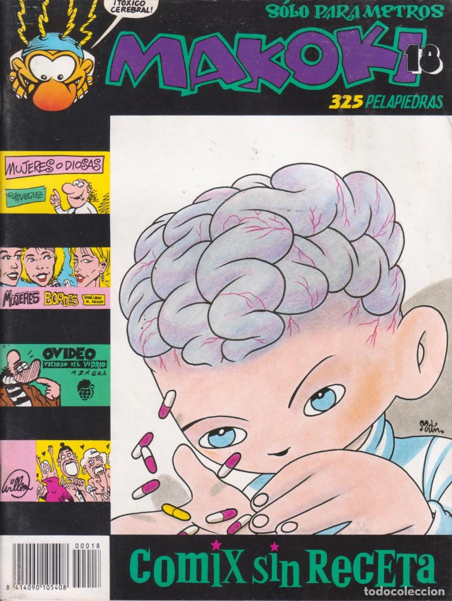 C&oacute;mics: C&Oacute;MIC ` MAKOKI &acute; N&ordm; 18 ED. MAKOKI 1990 - Foto 1