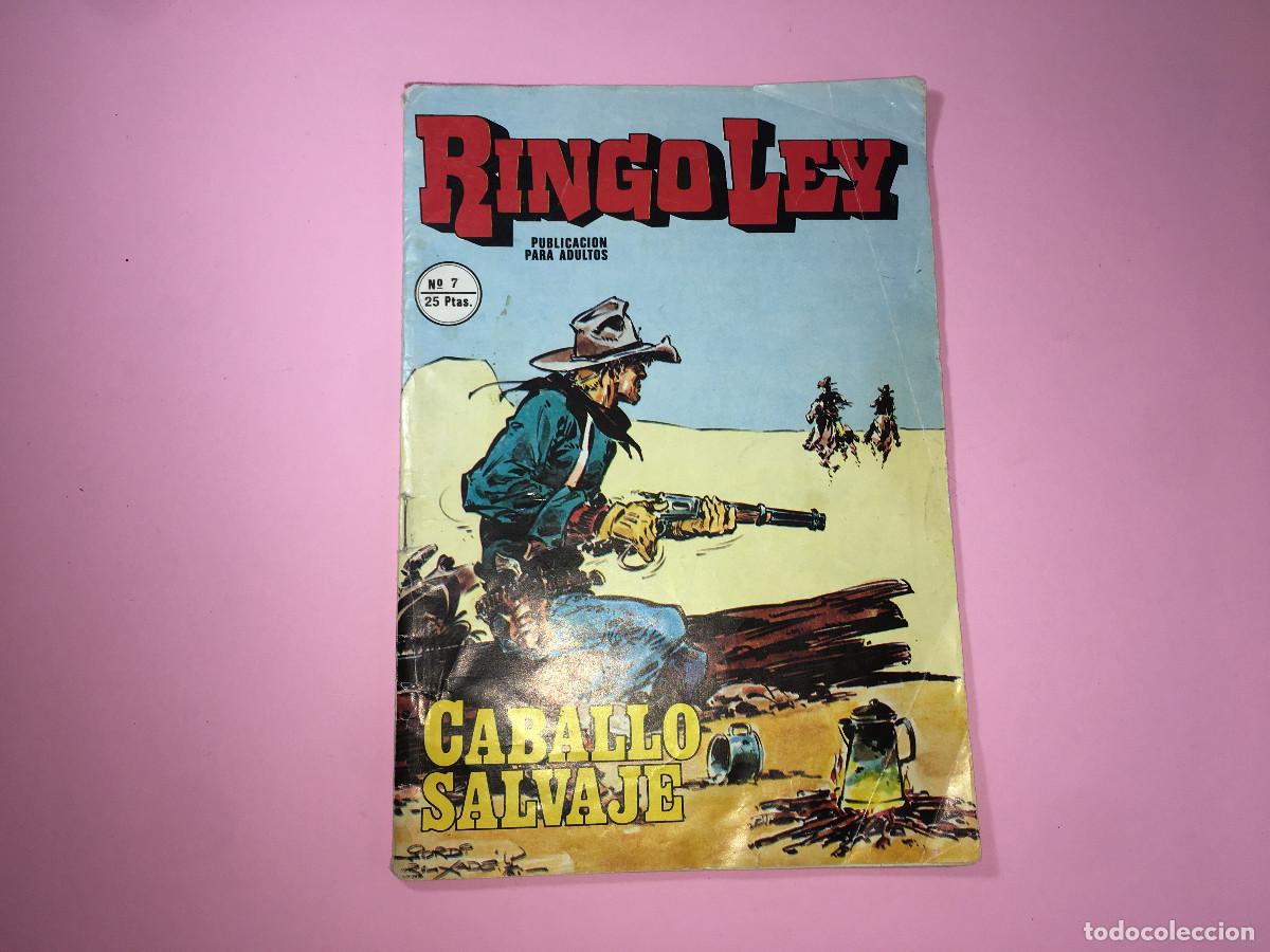 C&oacute;mics: RINGO LEY - N&ordm; 7 CABALLO SALVAJE EDICIONES ALONSO 1978 - Foto 1