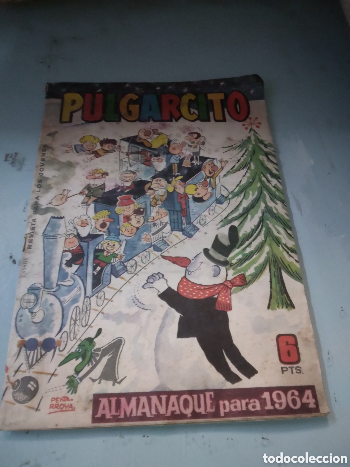 C&oacute;mics: Pulgarcito, Almanaque para 1964,Grapa 3B - Foto 1