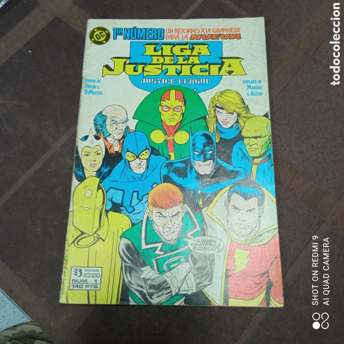 C&oacute;mics: Liga de la justicia n&deg;1 A&ntilde;o 1987 - Foto 1