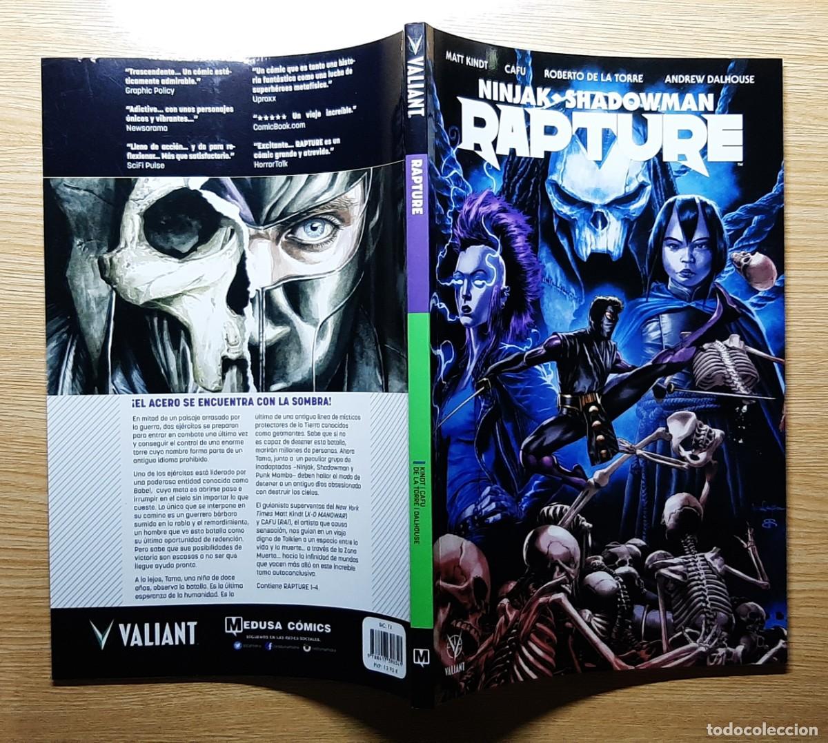 C&oacute;mics: NINJAK / SHADOWMAN: RAPTURE - Medusa C&oacute;mics - Foto 2