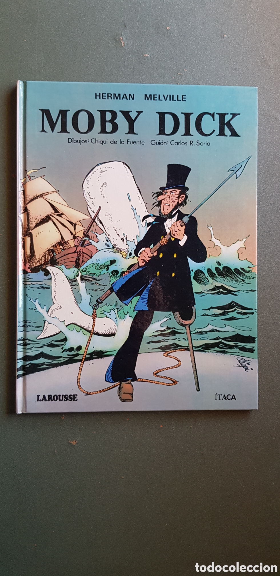 C&oacute;mics: Moby Dick 1982 Larousse Itaca Chiqui Producciones 1982 - Foto 1