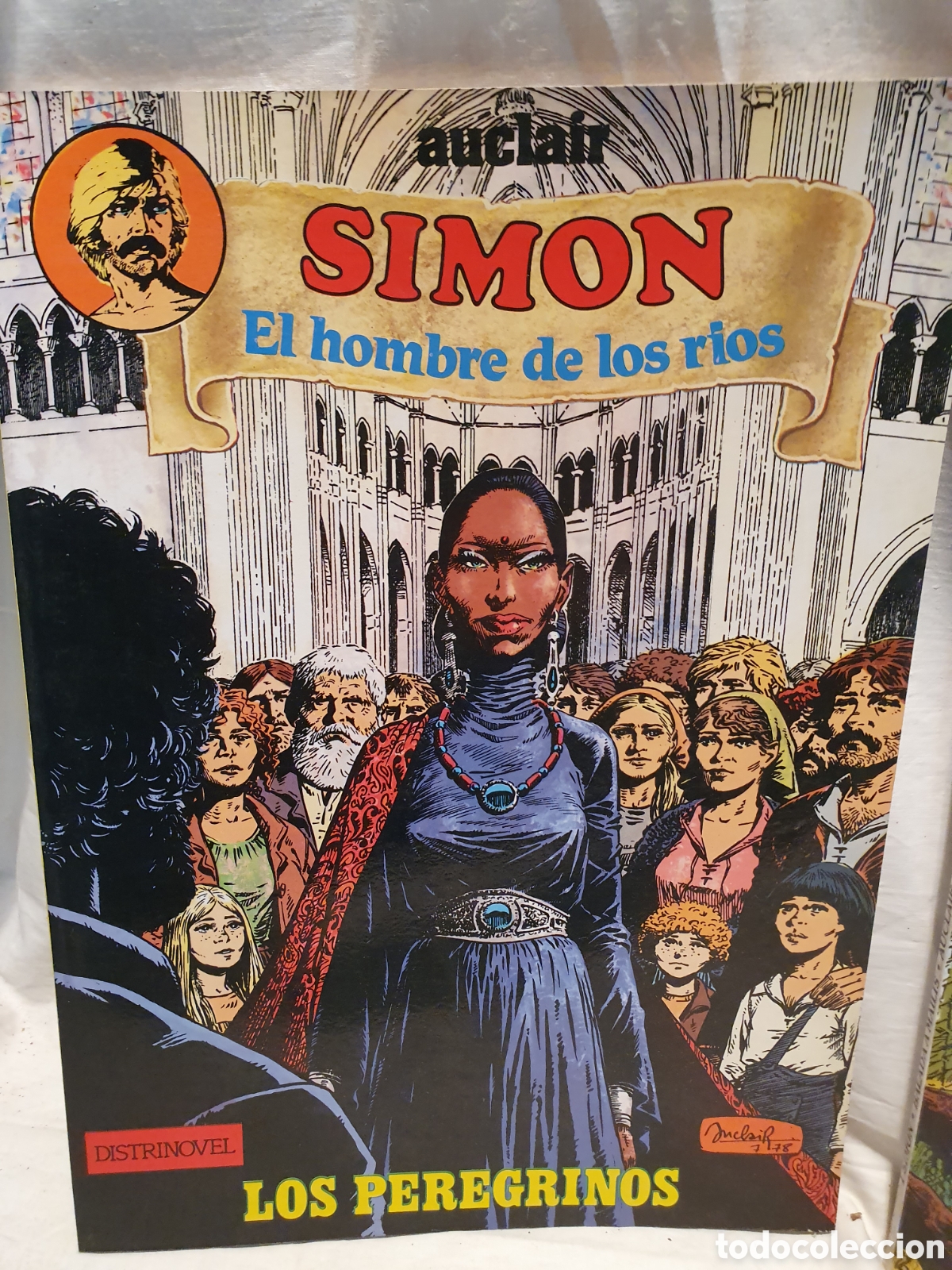 C&oacute;mics: SIMON. EL HOMBRE DE LOS RIOS. AUCLAIR. DISTRINOVEL 1981. 2 COMICS. - Foto 2