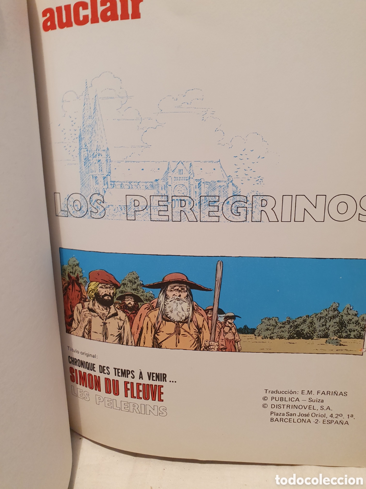 C&oacute;mics: SIMON. EL HOMBRE DE LOS RIOS. AUCLAIR. DISTRINOVEL 1981. 2 COMICS. - Foto 4