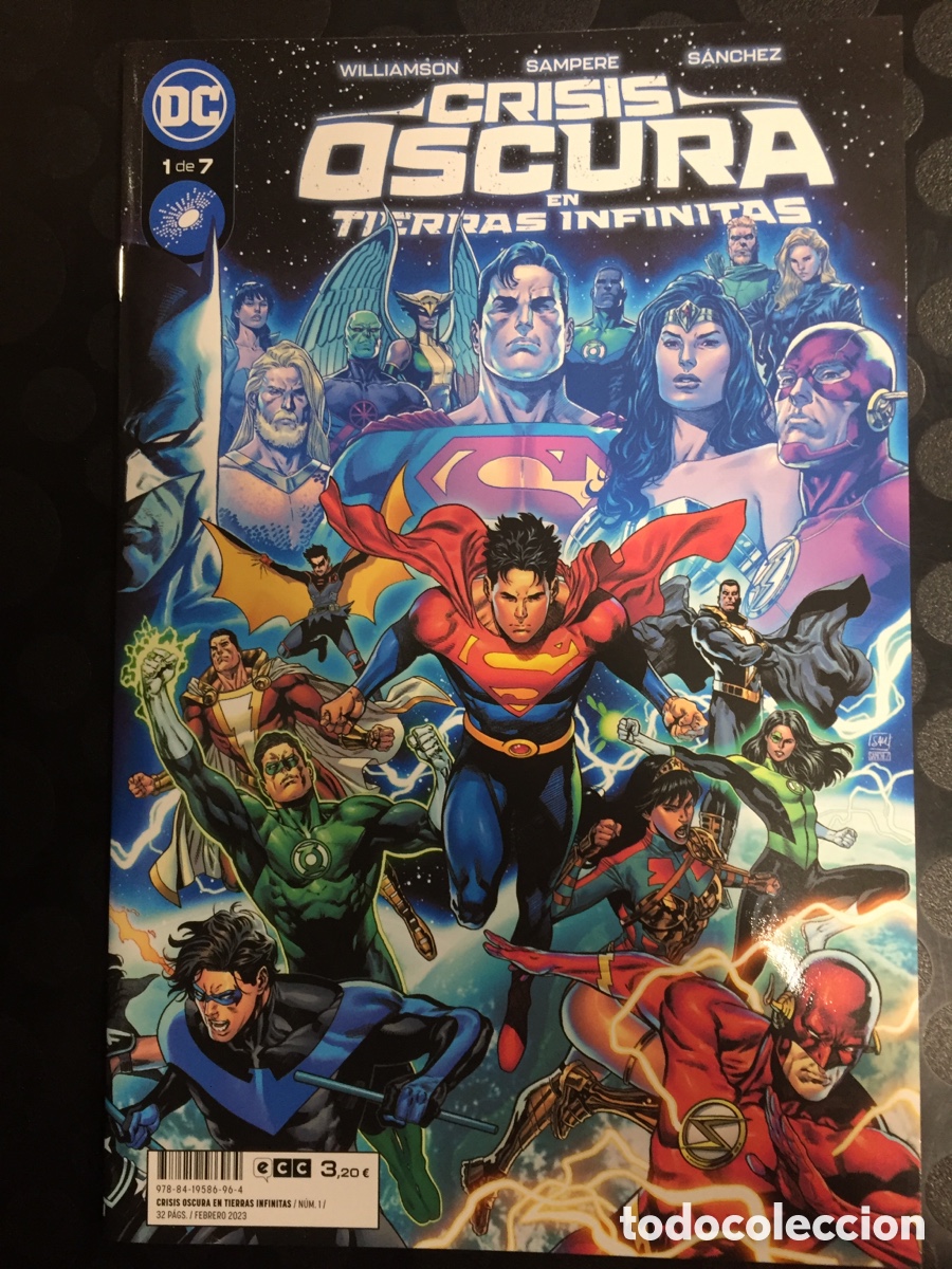 Comics: CRISIS OSCURA EN TIERRAS INFINITAS N.1 LA LIGA DE LA JUSTICIA HA MUERTO DC ECC ( 2023/... )