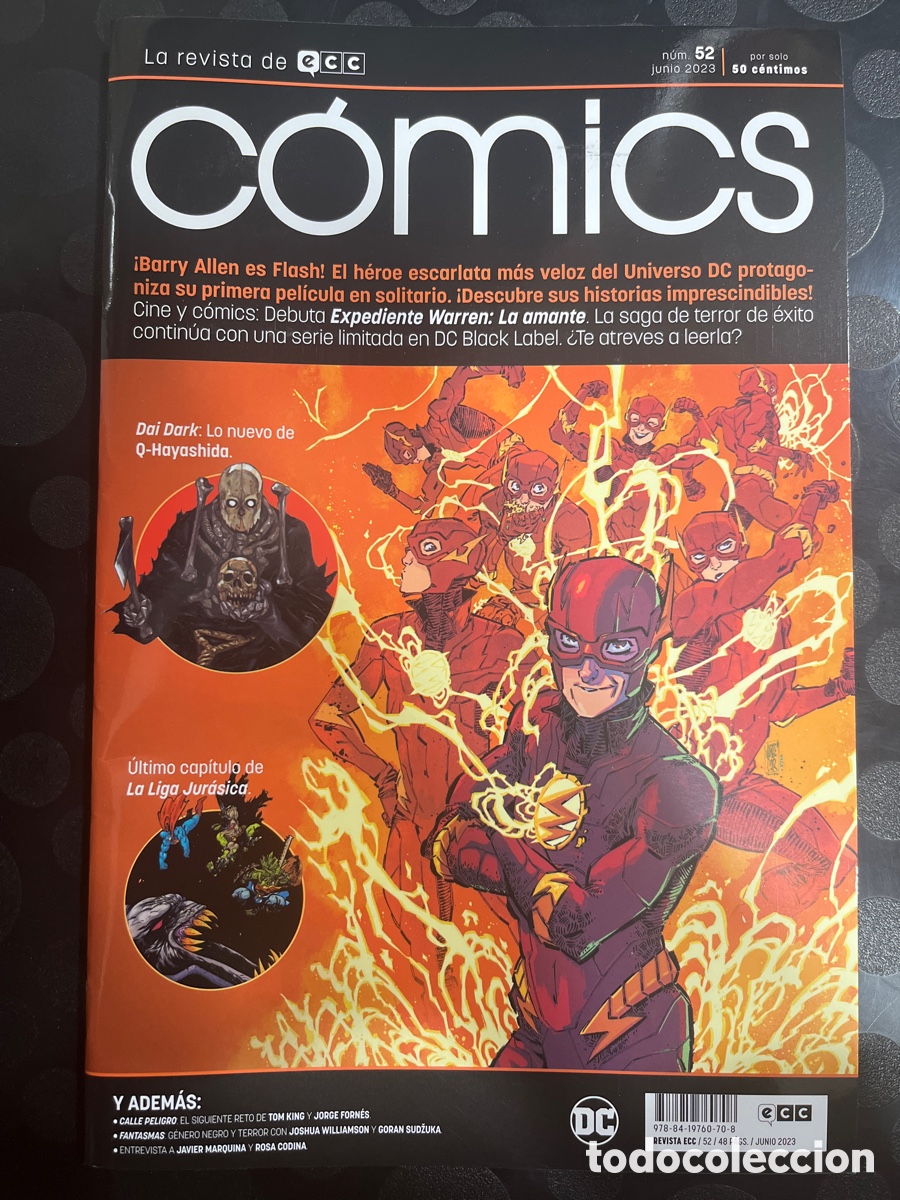 C&oacute;mics: ECC COMICS N.52 LA REVISTA DE ECC DC MAYO 2023