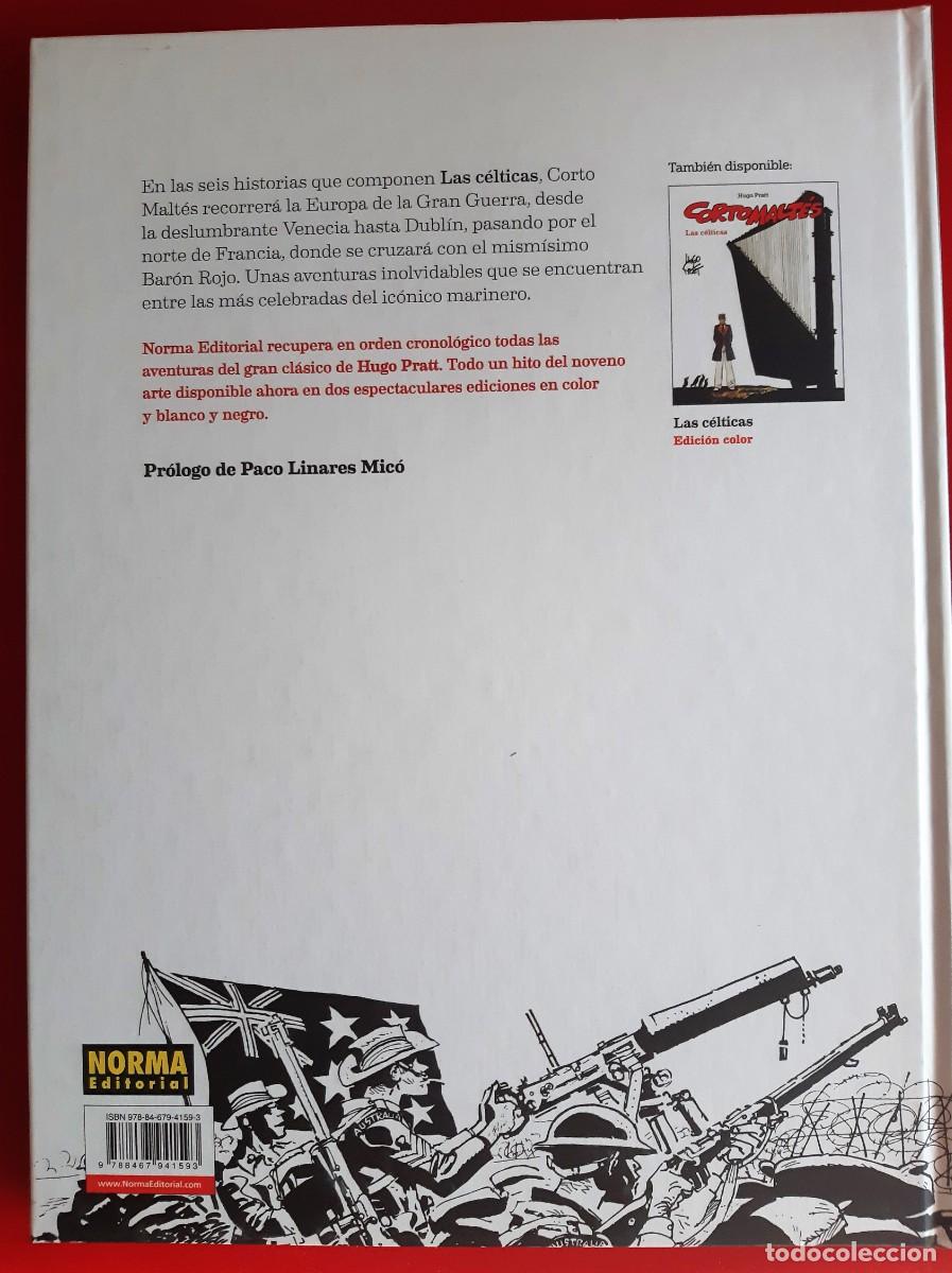 C&oacute;mics: CORTO MALT&Eacute;S - LAS C&Eacute;LTICAS (HUGO PRATT) EDICI&Oacute;N BLANCO Y NEGRO - Foto 2