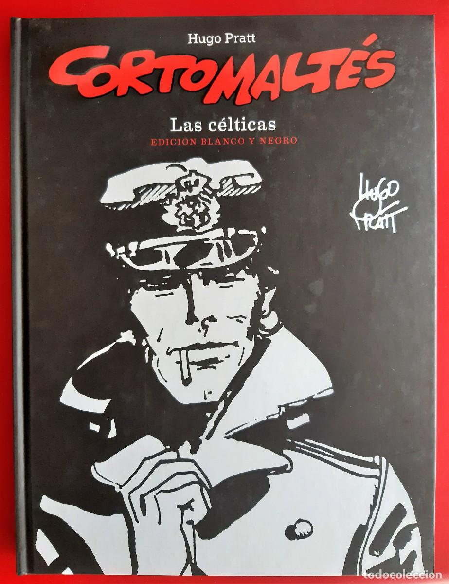 C&oacute;mics: CORTO MALT&Eacute;S - LAS C&Eacute;LTICAS (HUGO PRATT) EDICI&Oacute;N BLANCO Y NEGRO - Foto 1