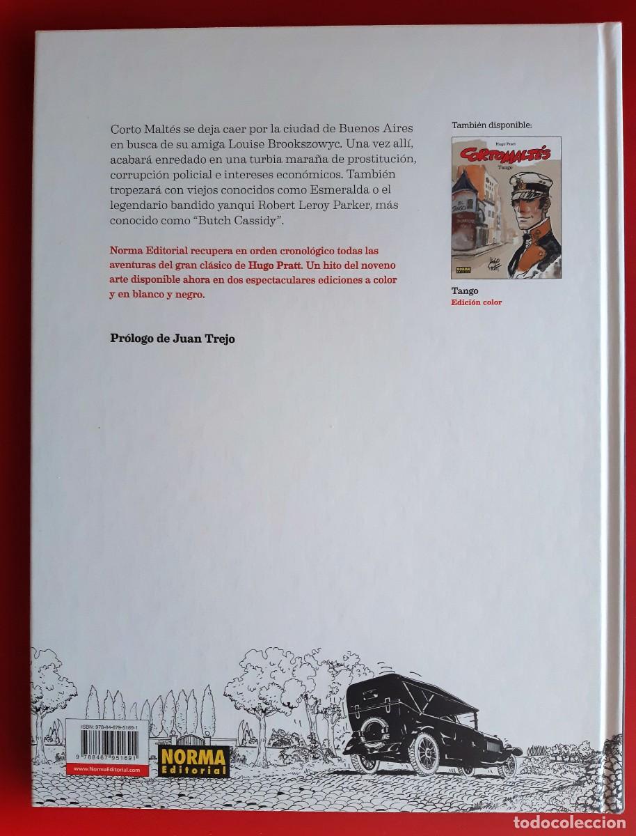 C&oacute;mics: CORTO MALT&Eacute;S - TANGO (HUGO PRATT) EDICI&Oacute;N BLANCO Y NEGRO - Foto 2