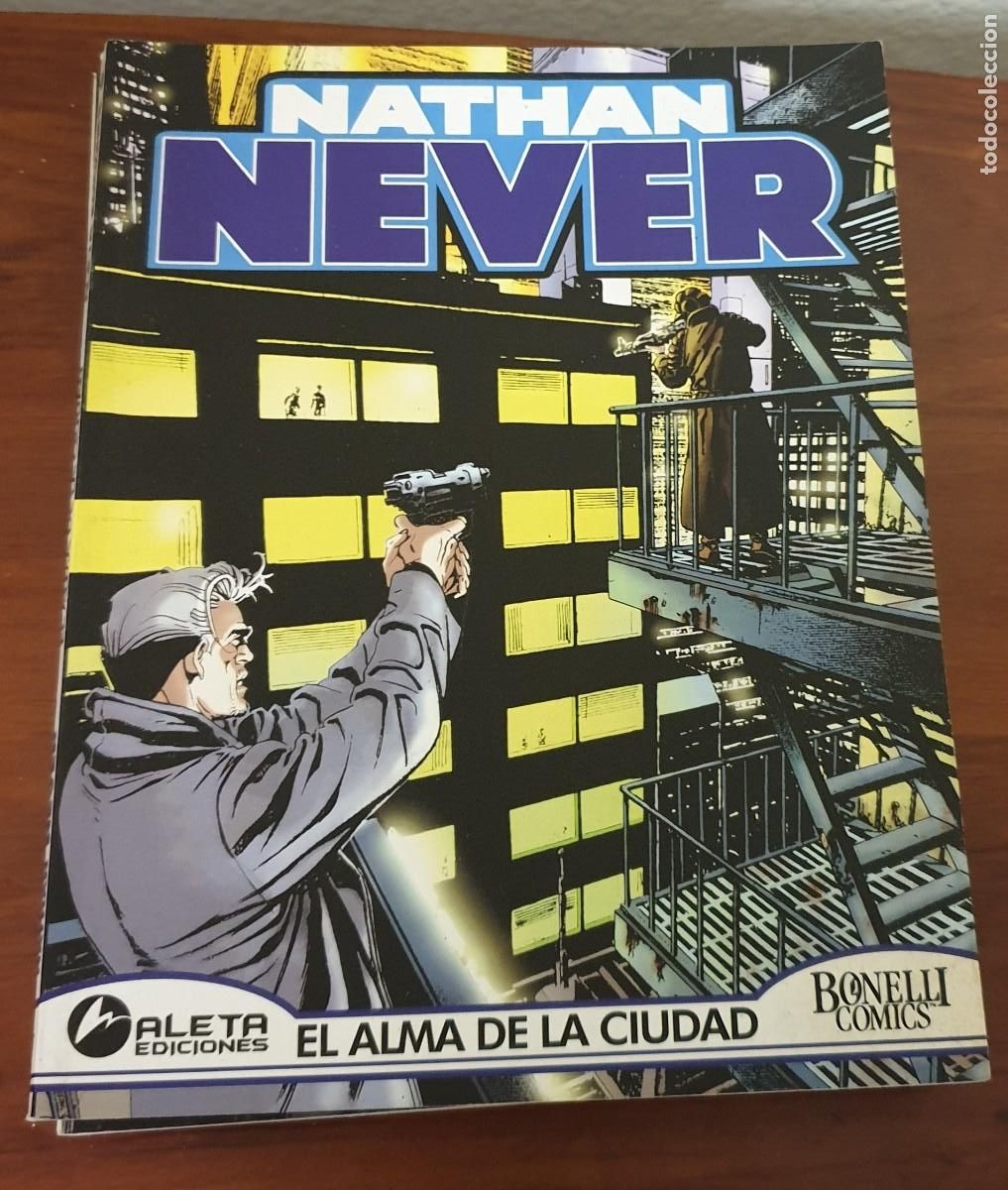 C&oacute;mics: NATHAN NEVER N&ordm; 7 EL ALMA DE LA CIUDAD ALETA EDICIONES A&Ntilde;O 2004 - Foto 1
