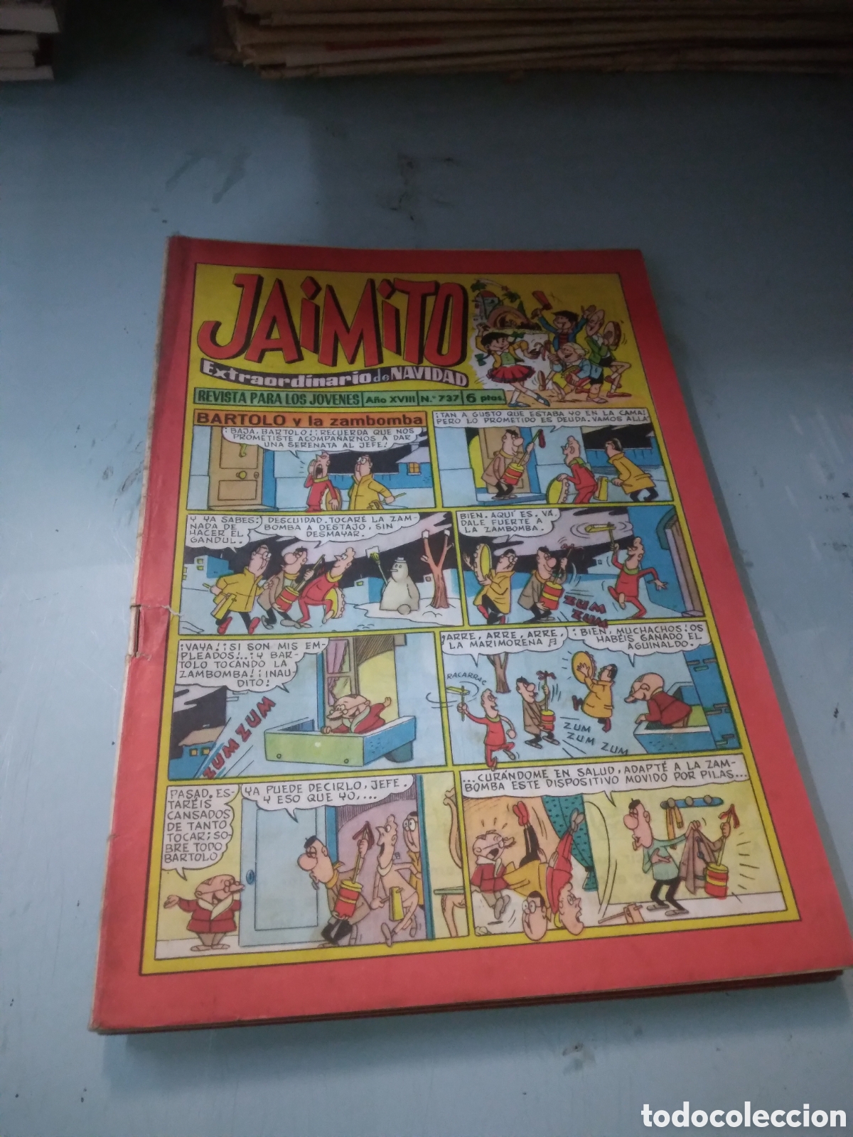 C&oacute;mics: Jaimito 6 pesetas, 12 &euro;/unidad, Grapa 3A - Foto 1
