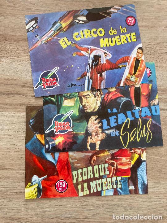 C&oacute;mics: LOTE DE 3 NUMEROS DE DIEGO VALOR. 6, 23 Y 30. REEDICION - Foto 1