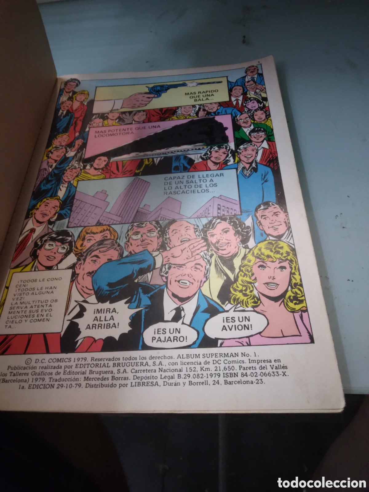 C&oacute;mics: Superman, 150 pesetas, numero 1,DC comics,1979 - Foto 2