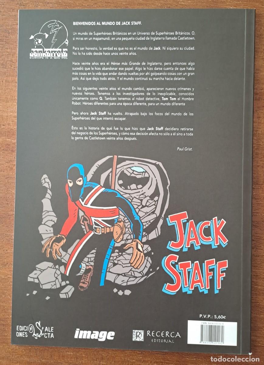 C&oacute;mics: JACK STAFF 4 TOMOS RECERCA EDITORIAL SERIE COMPLETA - Foto 11