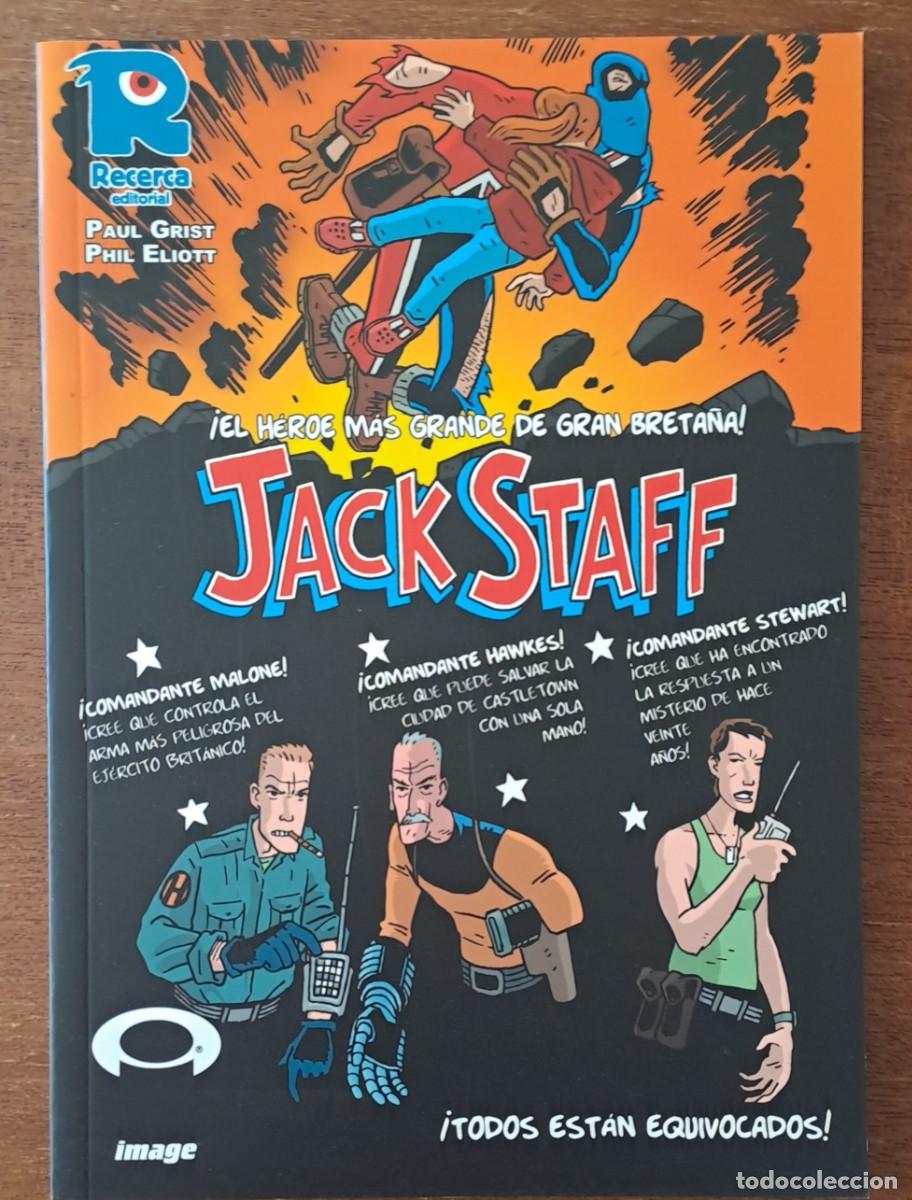 C&oacute;mics: JACK STAFF 4 TOMOS RECERCA EDITORIAL SERIE COMPLETA - Foto 13