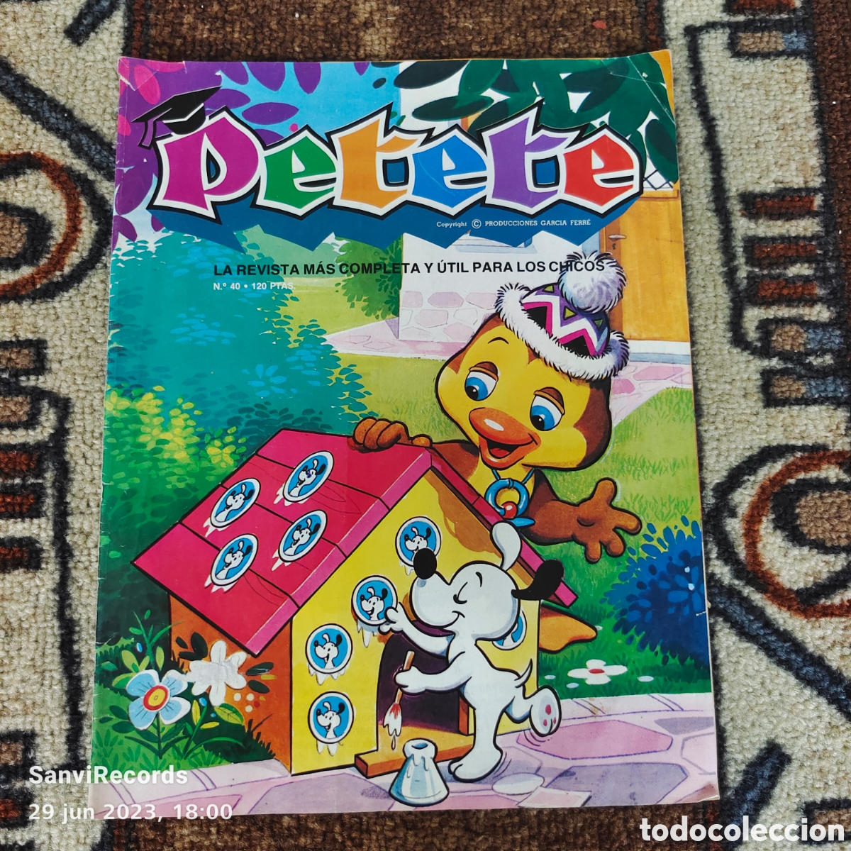 C&oacute;mics: PETETE, LA REVISTA MAS COMPLETA Y UTIL PARA LOS CHICOS N&deg; 40 - Foto 1