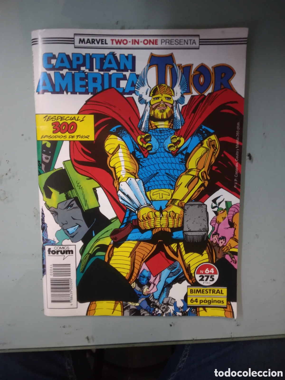 C&oacute;mics: Marvel two in one, Capit&aacute;n Am&eacute;rica Thor, 64, Grapa 1I - Foto 1