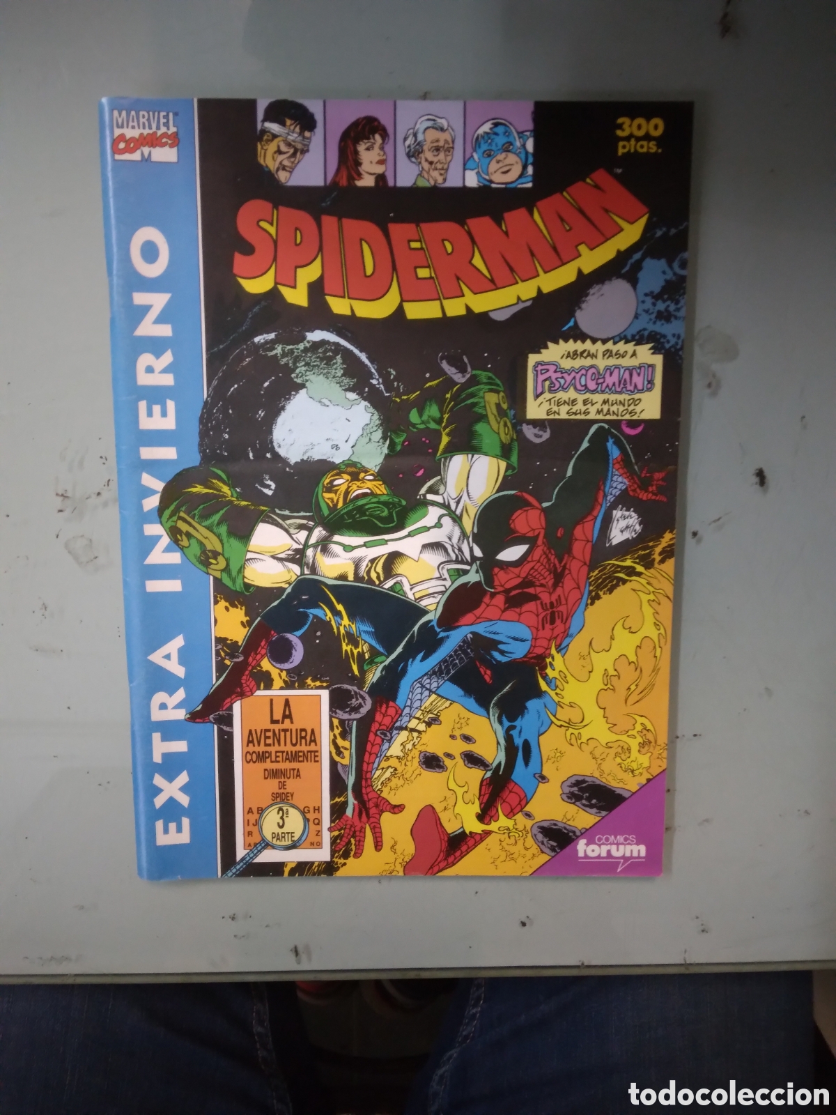 C&oacute;mics: Spiderman, Extra Invierno, Forum., 300 pesetas, - Foto 1