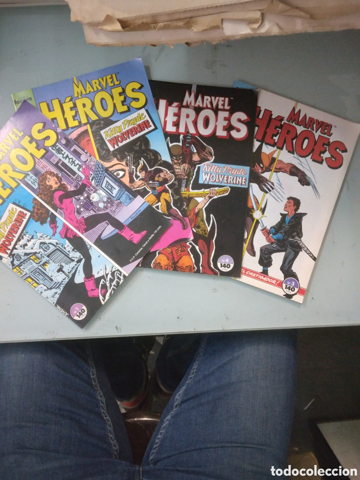 C&oacute;mics: MARVEL HEROES, Kitty Pryde Wolverine, 1 al 4, Forum, Grapa 1I - Foto 1