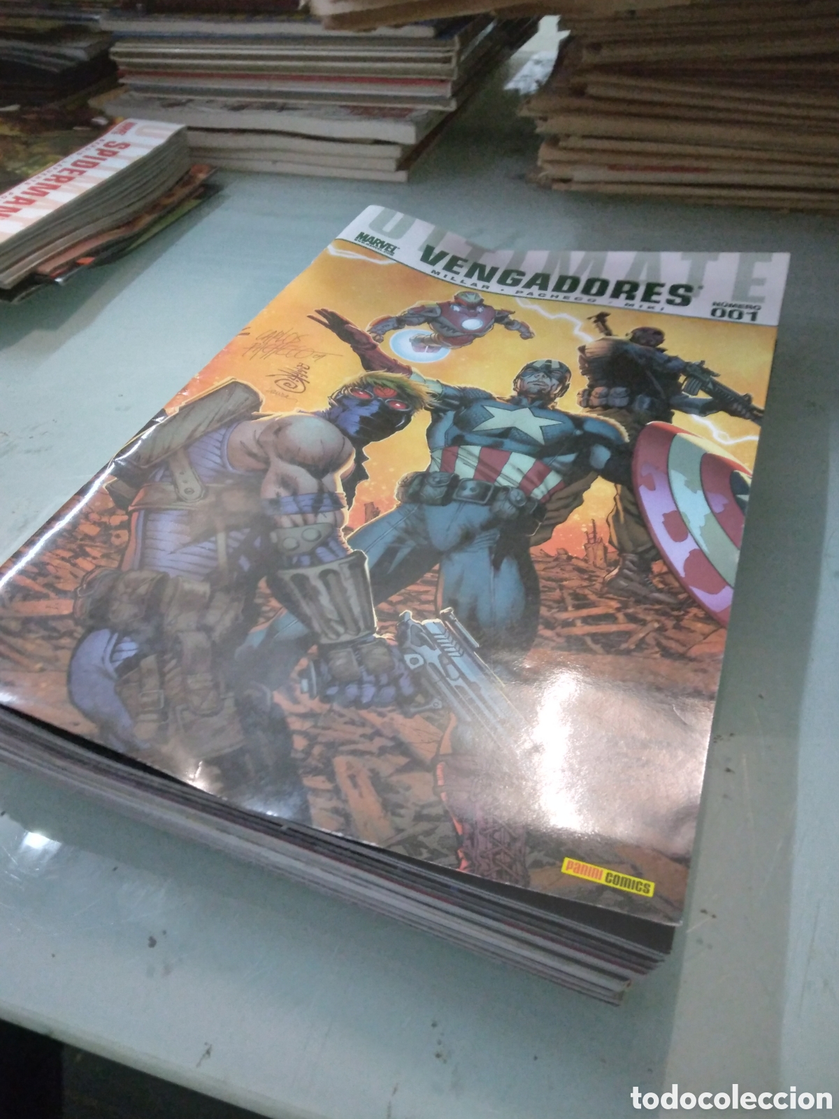 C&oacute;mics: Los Vengadores, Panini, Marvel, 001 al 012, Grapa 2A - Foto 1