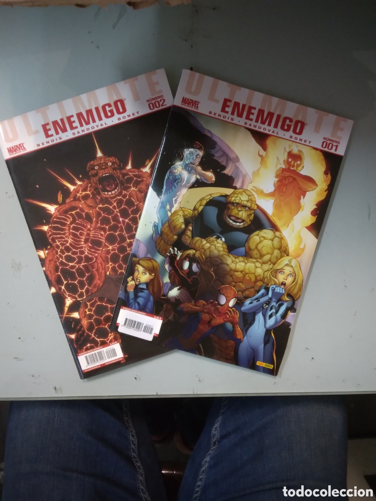 C&oacute;mics: Enemigo, Marvel,Panini, 001 y 002, Grapa 3E - Foto 1