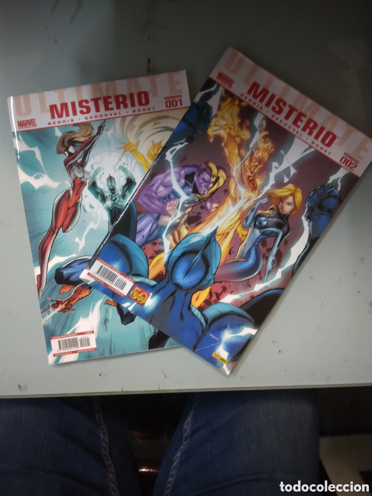 C&oacute;mics: Misterio,Marvel,.Panini, 001 y 002, Grapa 3E - Foto 1
