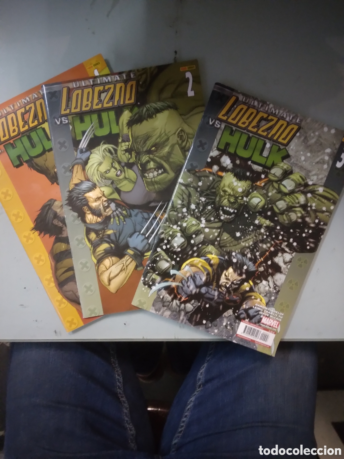 C&oacute;mics: Ultimate Lobezno VS Hulk, Panini, 1 al 3, Grapa 3E - Foto 1